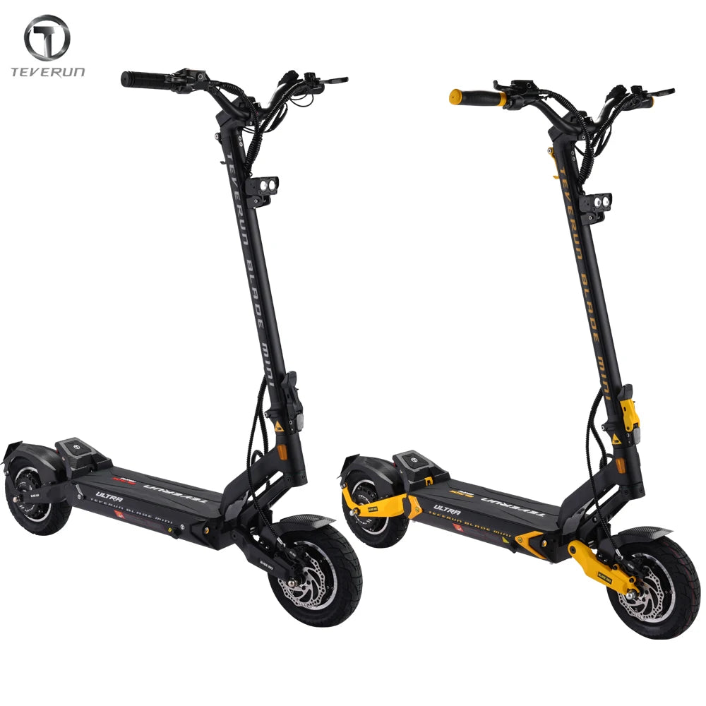 Teverun Scooter Blade Mini Ultra – Patinete Eléctrico Compacto de Alto Rendimiento